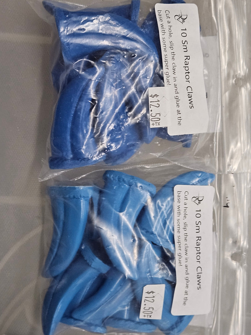 Ready to Ship: Small Raptor Claws