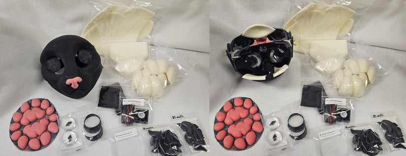 Kit Completo de Resina Felino Pequeño