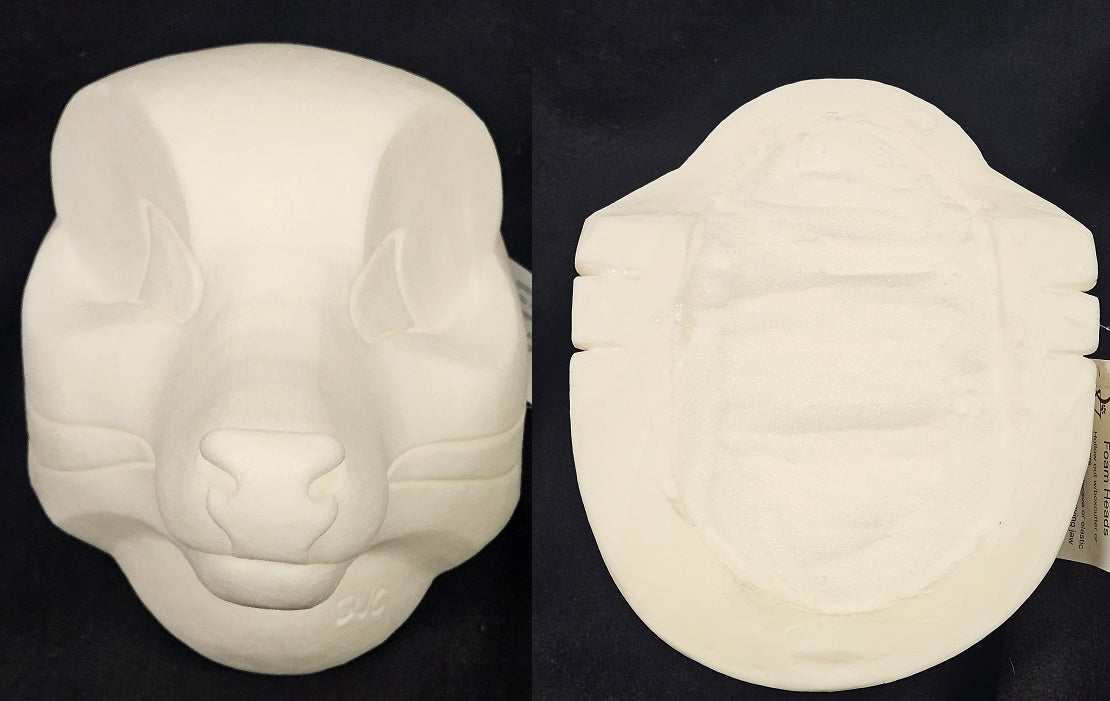 Vaessen Creative • Styrofoam head without face 26cm