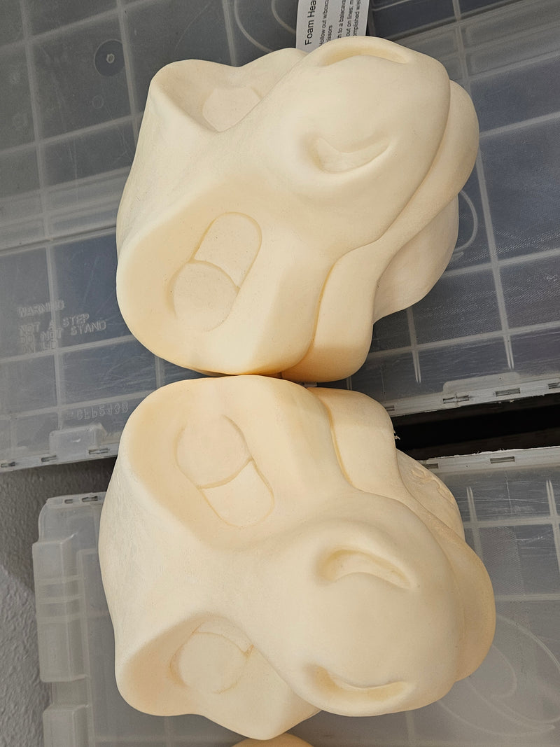 Ready to Ship: Discounted Items - Foam Heads (Old Style Foam)