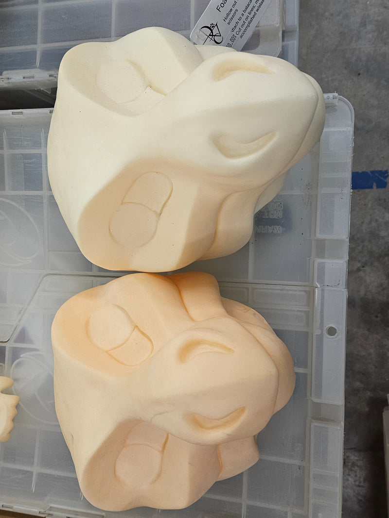 Ready to Ship: Discounted Items - Foam Heads (Old Style Foam)