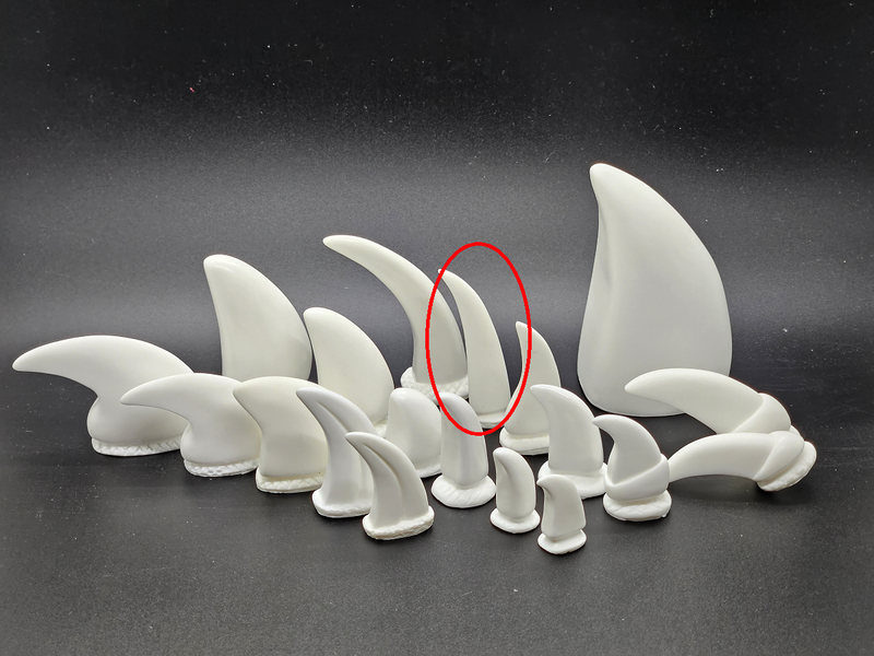 Basic Opaque Birdcat Claws *Sold per claw*