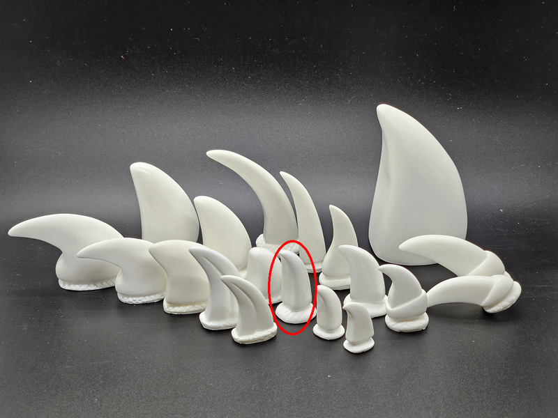 Basic Opaque Large K9 Claws *Sold per claw*