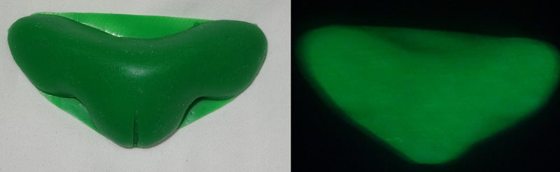 Silicone Glow in the Dark Wide Toony Feline Nose
