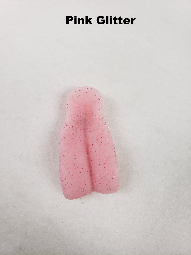 Silicone Glitter Fox Tongue