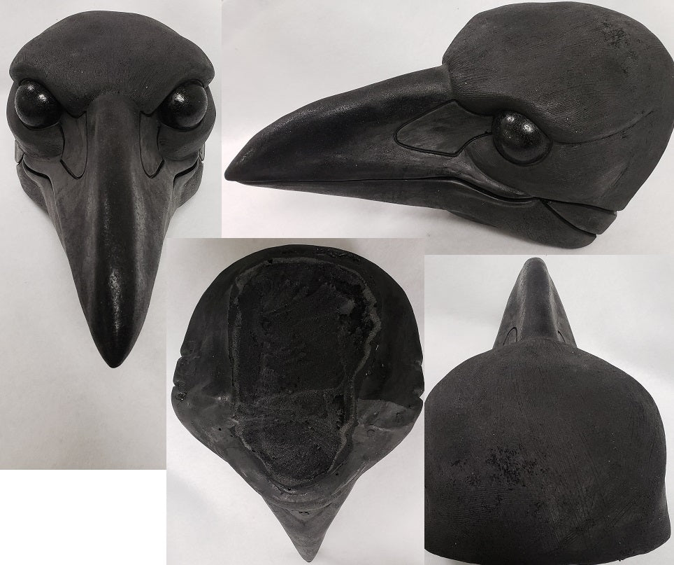 Raven Blank! offers Raven/Crow Mask/ Fursuit Base