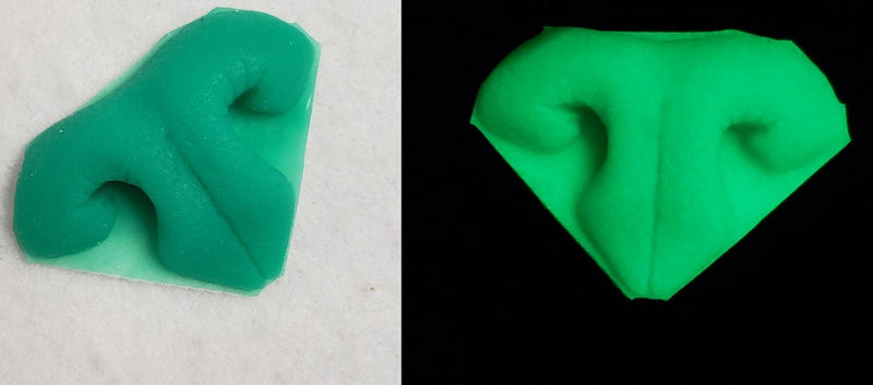 Silicone Glow in the Dark Realistic Large Feline Nose