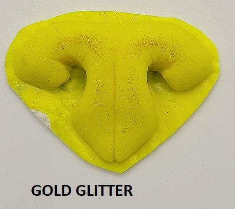 Silicone Glitter Realistic Large Feline Nose