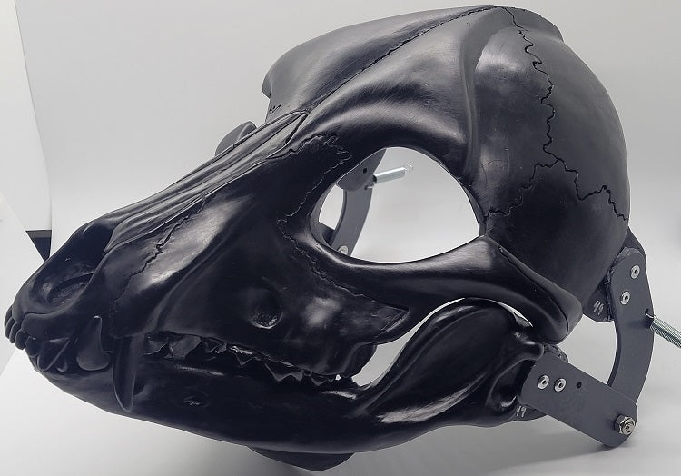 Skeletal K9 Cut and Hinged Mask