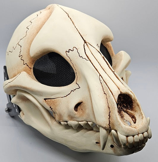 Skeletal K9 Cut and Hinged Mask