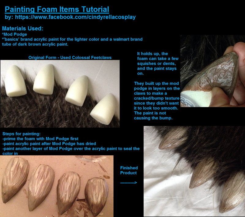 Foam Small Colossal Claws *Sold Per Claw*