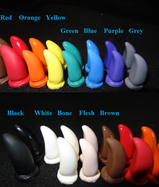 Basic Opaque Small K9 Claws *Sold per claw*