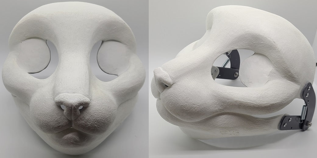 Small Feline Mask Blank