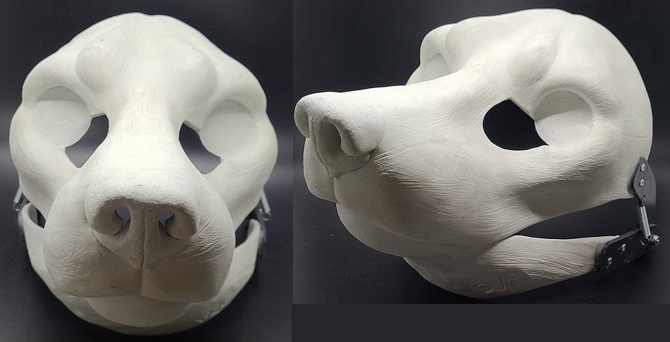 Realistic small k9 Mask Blank