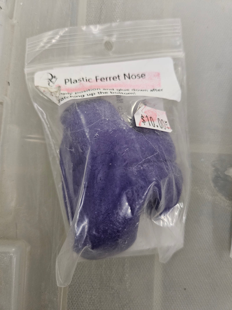 Ready to Ship - Heavy Discount Item: Plastic/Flexible Ferret Nose
