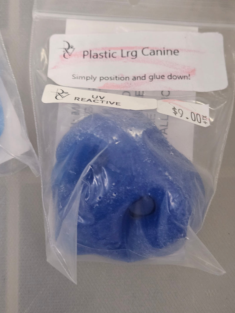 Artículo pesado listo para enviar con descuento: Nariz canina realista de plástico