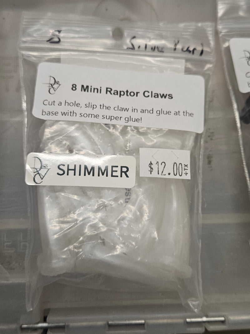 Listo para enviar: Paquetes de Mini Raptor Claw