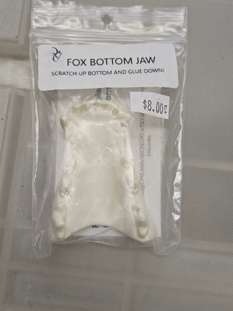 Ready to Ship - Heavy Discount Item: Old Style Fox Jawset