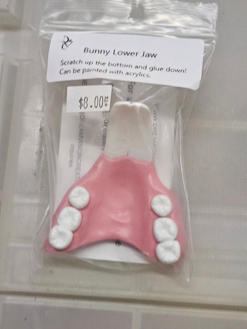 Ready to Ship - Heavy Discounted Item: Old Style Bunny Jawset