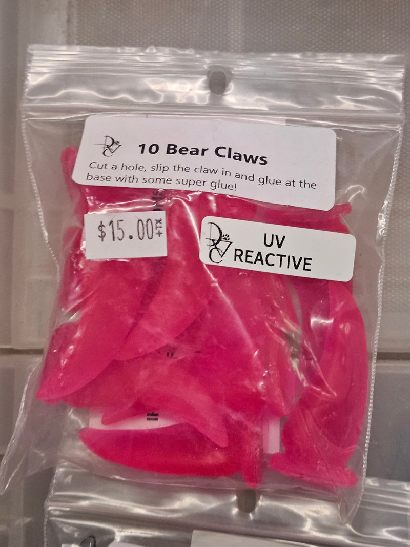 Listo para enviar: 10 juegos de garras de oso