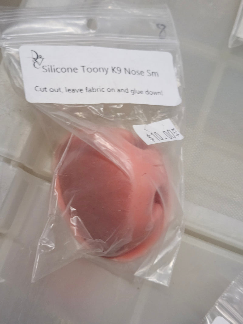 Ready to Ship - Heavy Discount Item: Silicone Small Toony K9 Nose