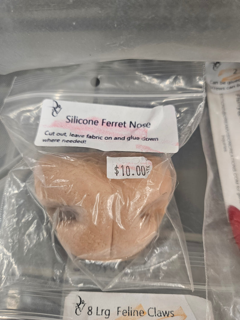 Ready to Ship - Heavy Discount Item: Silicone Ferret Nose