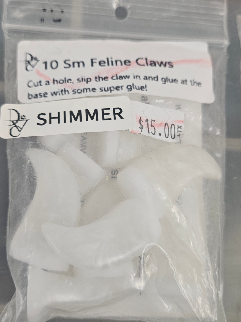 Ready to Ship - Heavy Discount Item: Old Style Small Feline Claws