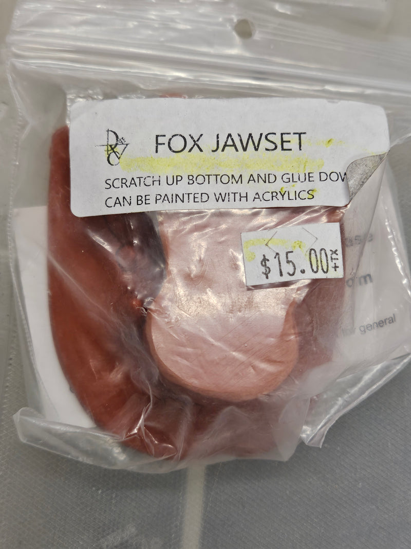Ready to Ship - Heavy Discount Item: Old Style Fox Jawset