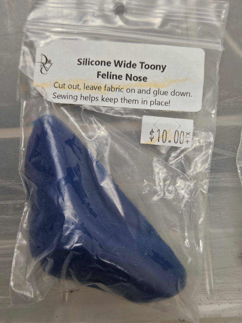Listo para enviar - Artículo con gran descuento: Nariz felina Toony ancha de silicona