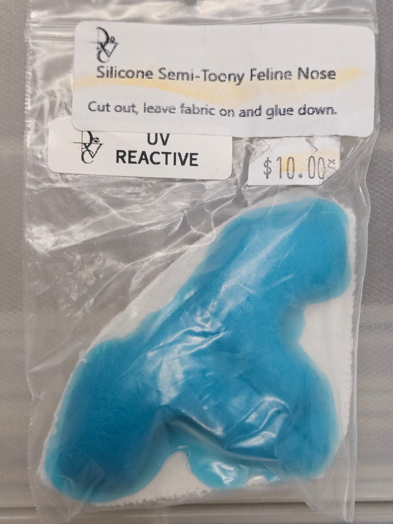 Ready to Ship - Heavy Discount Item: Silicone Semi-Toony Feline Nose