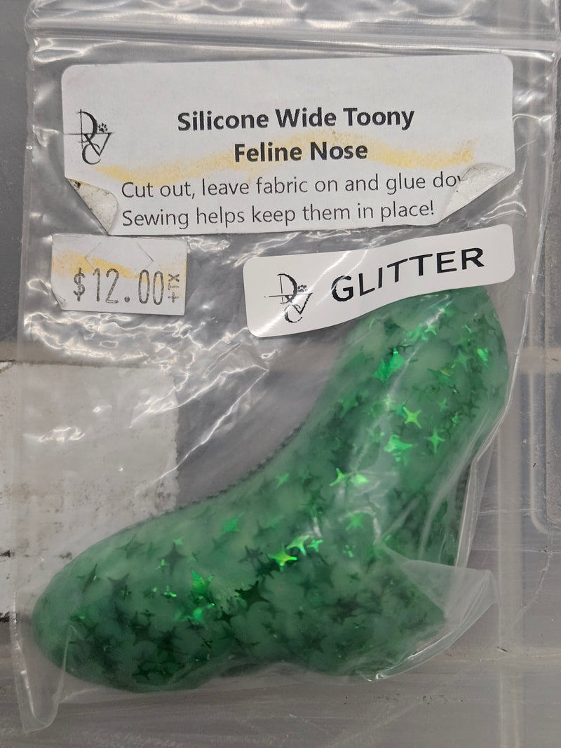 Ready to Ship - Heavy Discount Item: Silicone Wide Toony Feline Nose
