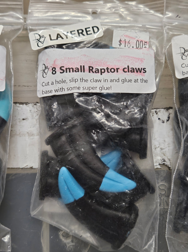 Ready to Ship - Heavy Discount Item: Small Raptor Claws