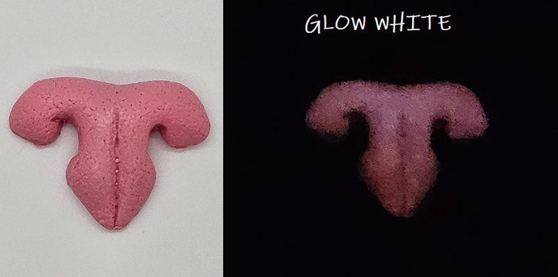 Glow in the Dark Plastic Realistic Small Feline Nose