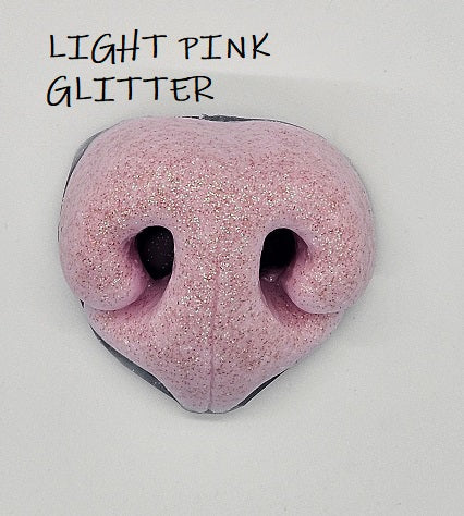 Silicone Glitter Realistic Canine Nose