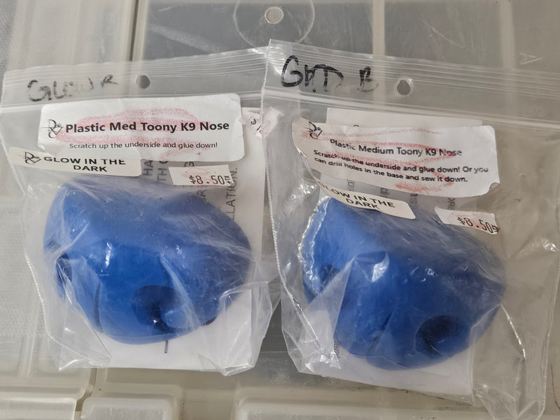 Ready to Ship - Heavy Discount Item: Plastic Medium Toony K9 Nose