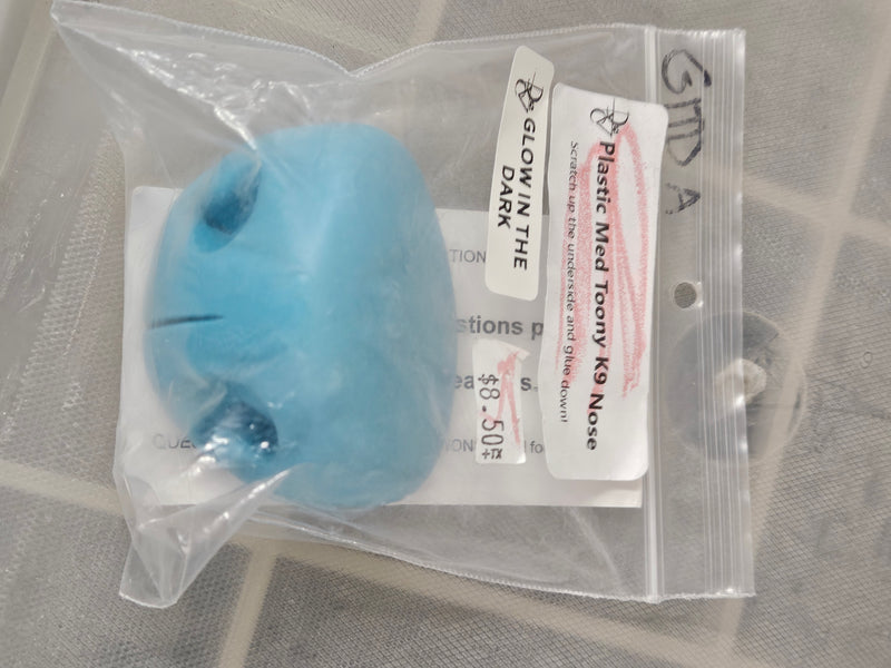 Ready to Ship - Heavy Discount Item: Plastic Medium Toony K9 Nose