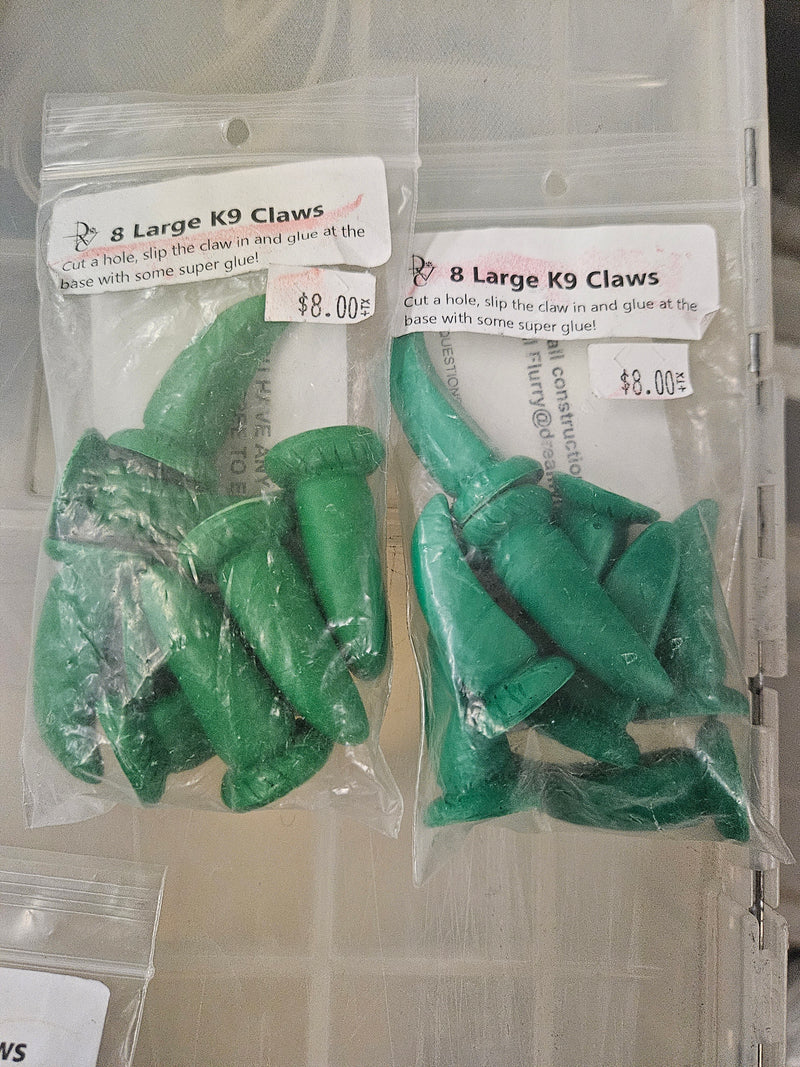 Ready to Ship - Heavy Discount Item: Large K9 Claws