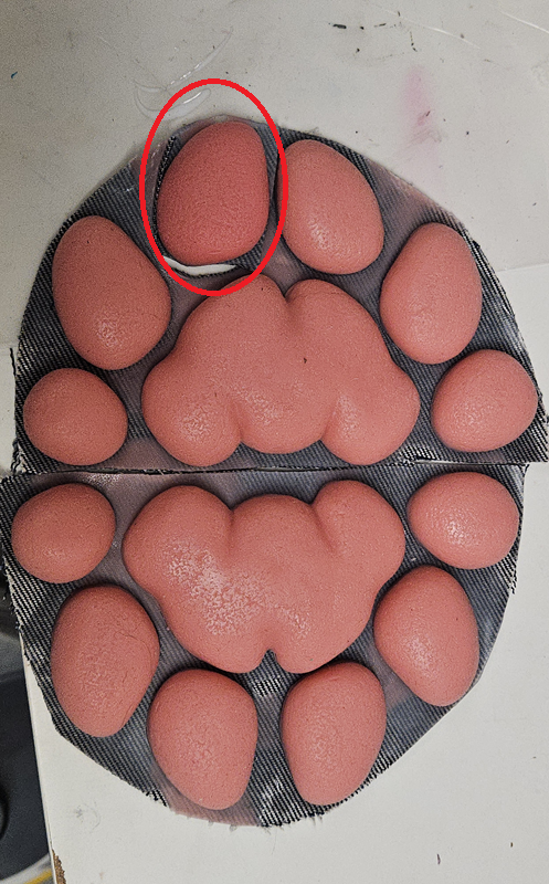 Discounted item: Silicone Pawpads
