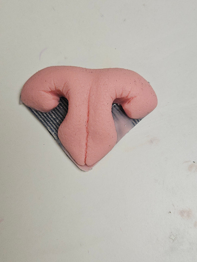 Ready to Ship: Silicone Realistic Large Feline Nose