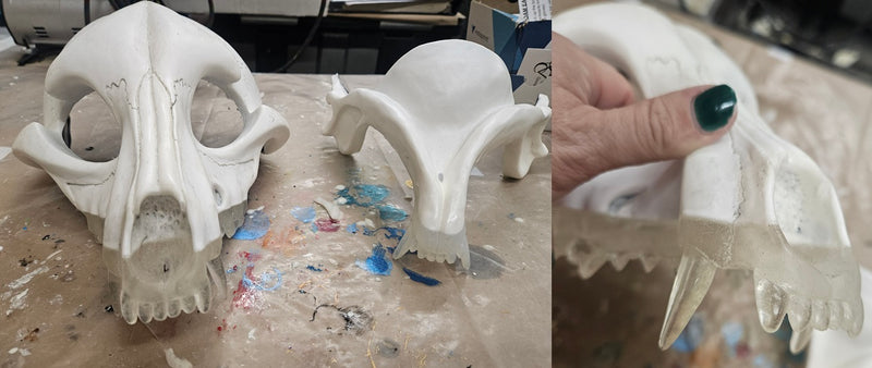 Discounted Item: Resin Head Blanks