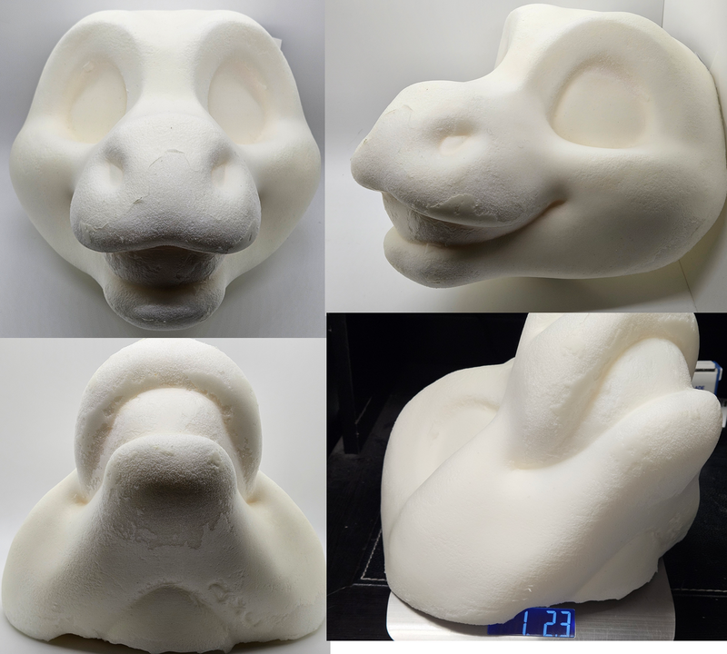 Foam Toony Dutch Angel Dragon Head