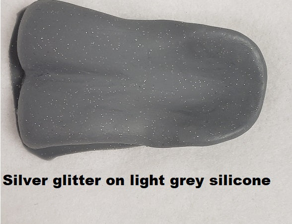 Silicone Glitter Canine Tongue