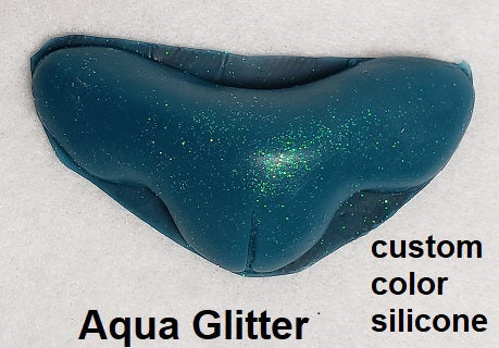 Silicone Glitter Wide Toony Feline Nose