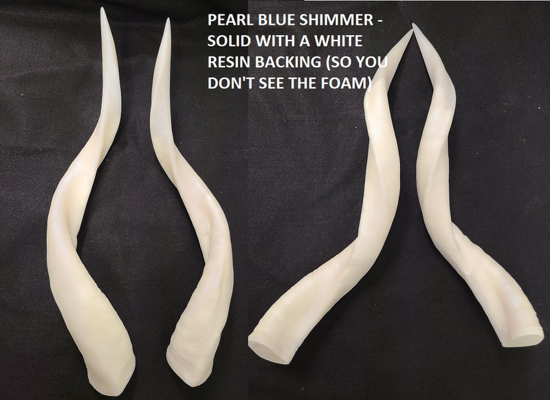 Plastic Shimmer Mix-In Nyala Antelope Horns