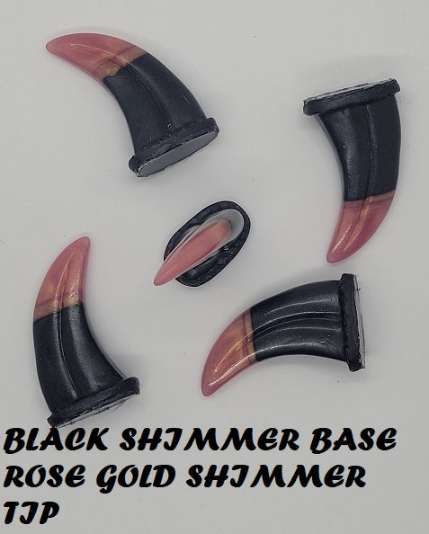 Shimmer 2 Layered Small Raptor Claws *Sold Per Claw*