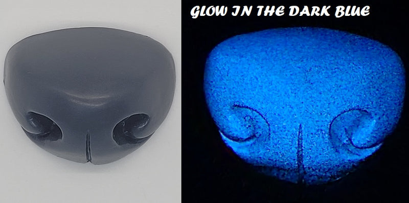 Glow in the Dark Plastic Small Toony K9 Nose