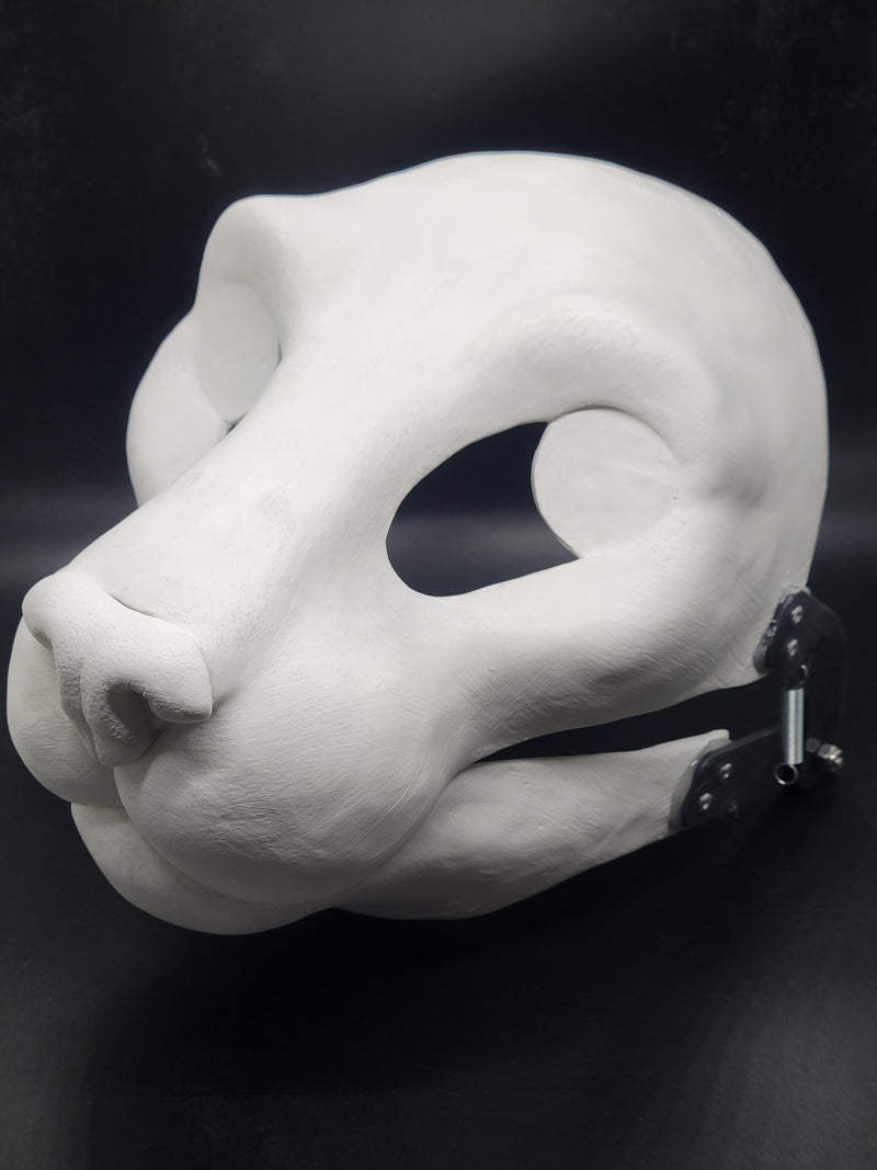 *Limited* Cut and Hinged Large Feline Resin Mask Blank