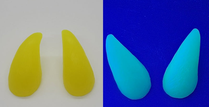 Cuernos de plástico para pájaros reactivos a los rayos UV