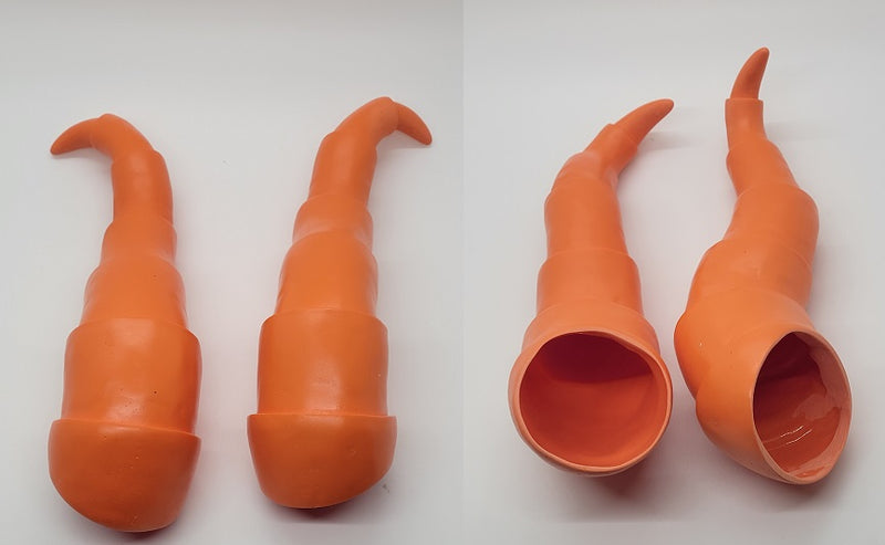 Plastic Opaque Pataflafla Horns