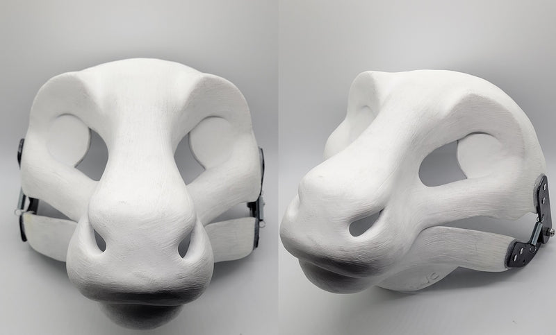 *Limited* Cut and Hinged Dutch Angel Dragon Resin Mask Blank